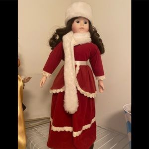 Old fashioned doll porcelain